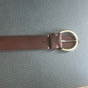 Frye brown leather belt